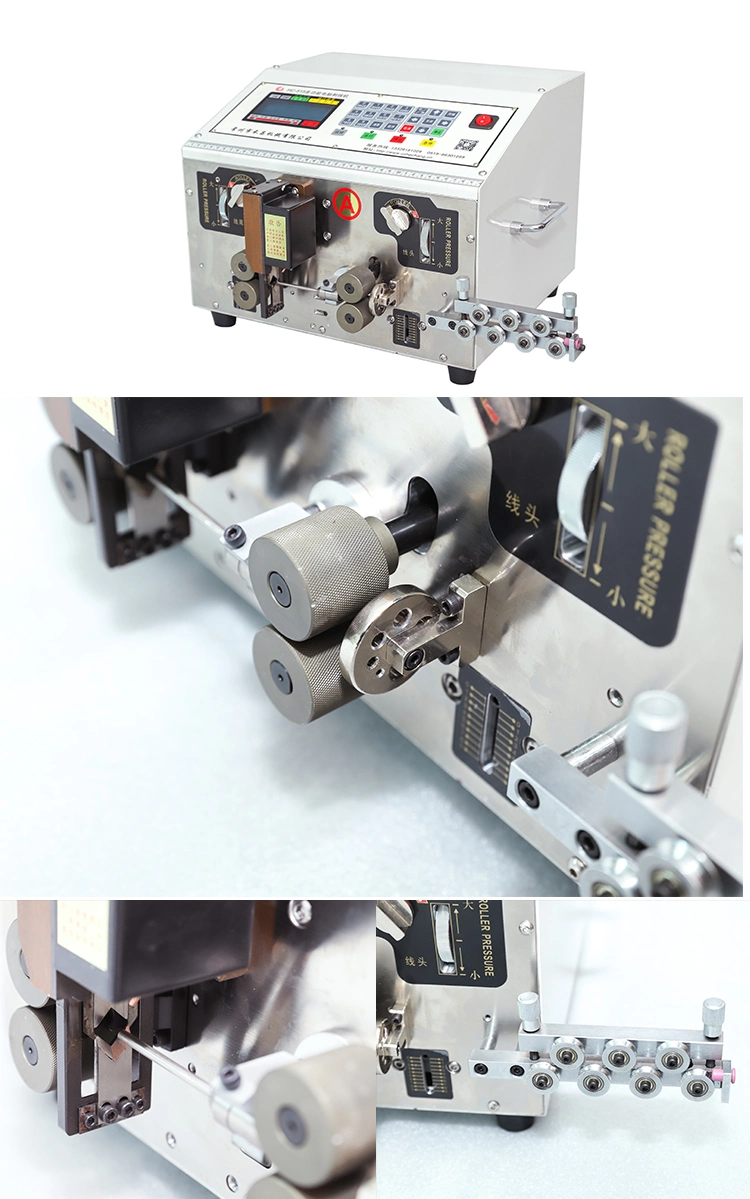 Hc-515A 0.1-3mm2 Automatic Wire Cable Cutter and Stripper Machine